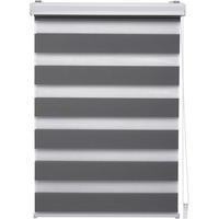 DOPPELROLLO  halbtransparent   60/150 cm   - Grau, Basics, Textil (60/150cm) - Homeware