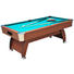 POOL BILLARDTISCH - Braun, KONVENTIONELL, Holz/Kunststoff (213,4/116,8/81,3cm) POOL BILLARDTISCH - Braun, KONVENTIONELL, Holz/Kunststoff (213,4/116,8/81,3cm)