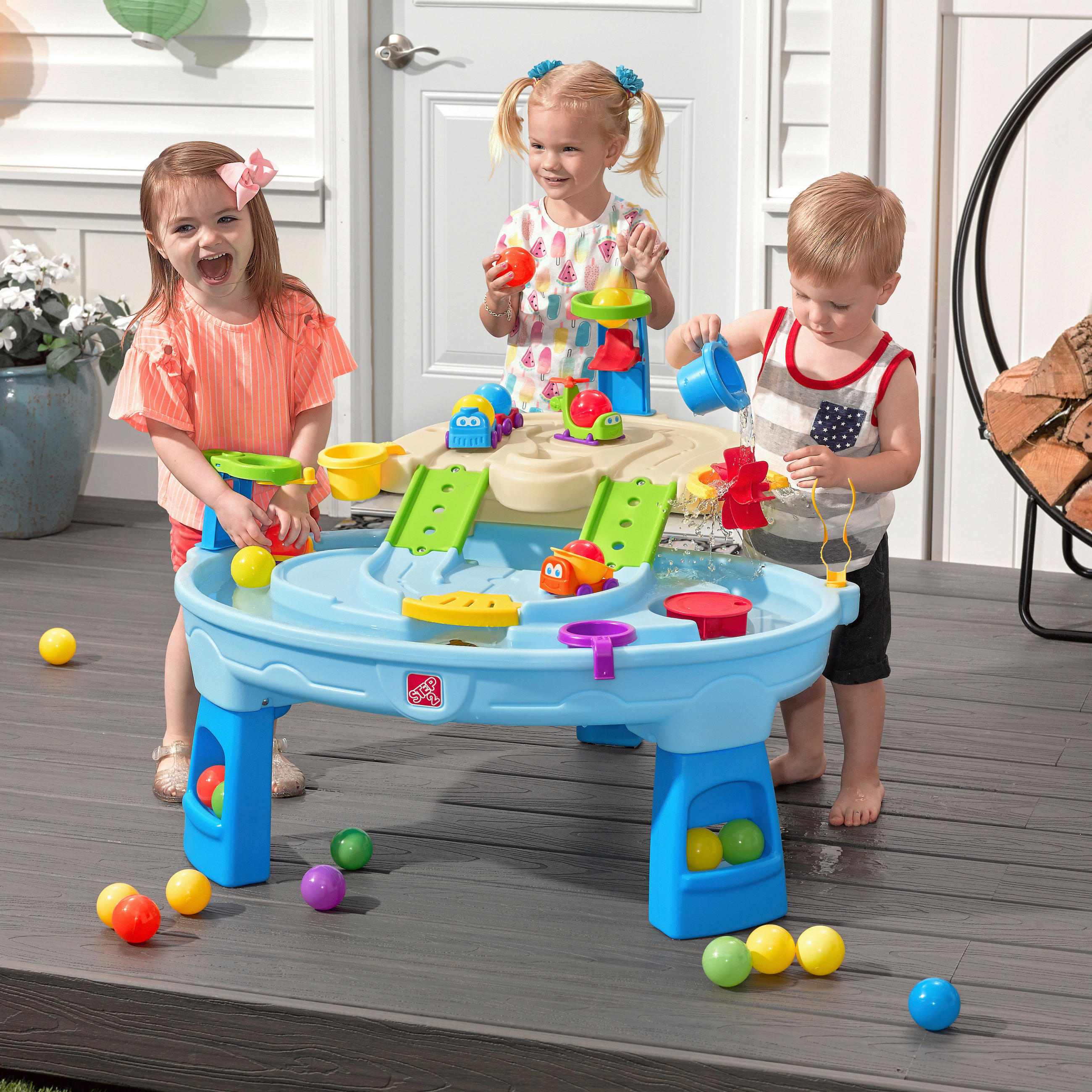 BALLSPIELTISCH BUDDIES CENTER Multicolor  - Multicolor, KONVENTIONELL, Kunststoff (92,7/92,7/69,2cm) - Ambia Garden