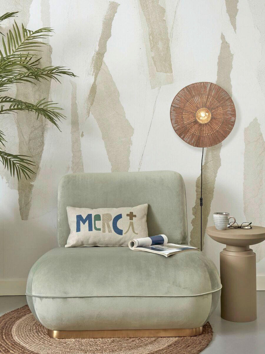 NÁSTENNÉ SVIETIDLO, 12/40/40 cm - prírodná farba, Trend (12/40/40cm) - Good & Mojo