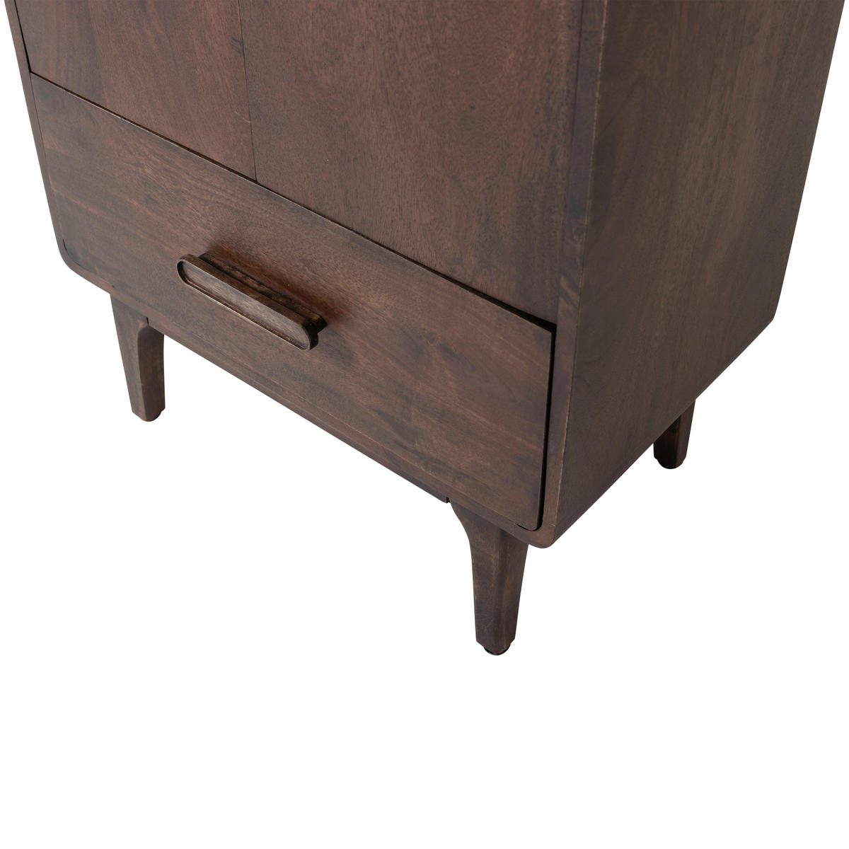 MEHRZWECKSCHRANK 60/200/35 cm  in Dunkelbraun  - Dunkelbraun, Design, Holz (60/200/35cm) - Livetastic