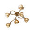 DECKENLEUCHTE - Goldfarben, LIFESTYLE, Glas/Metall (73/23/45cm) DECKENLEUCHTE - Goldfarben, LIFESTYLE, Glas/Metall (73/23/45cm)