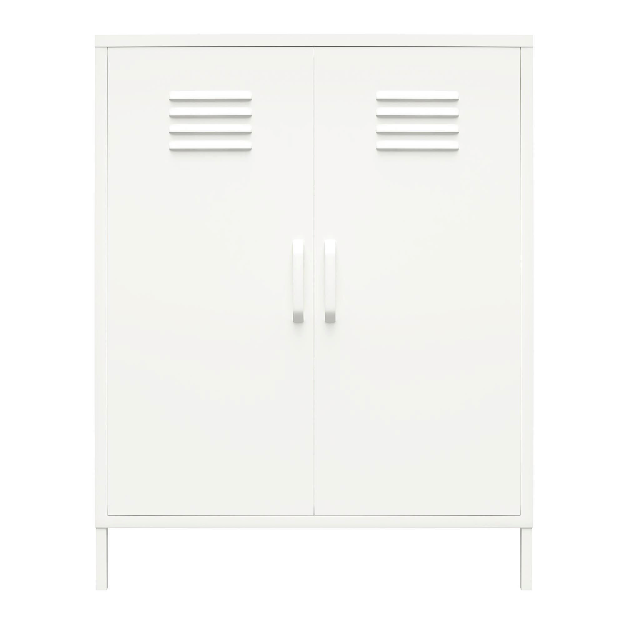HIGHBOARD Mission District  in 40/102/80 cm  - Weiß, Design, Metall (40/102/80cm) - MID.YOU