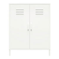 HIGHBOARD Mission District  in 40/102/80 cm  - Weiß, Design, Metall (40/102/80cm) - MID.YOU