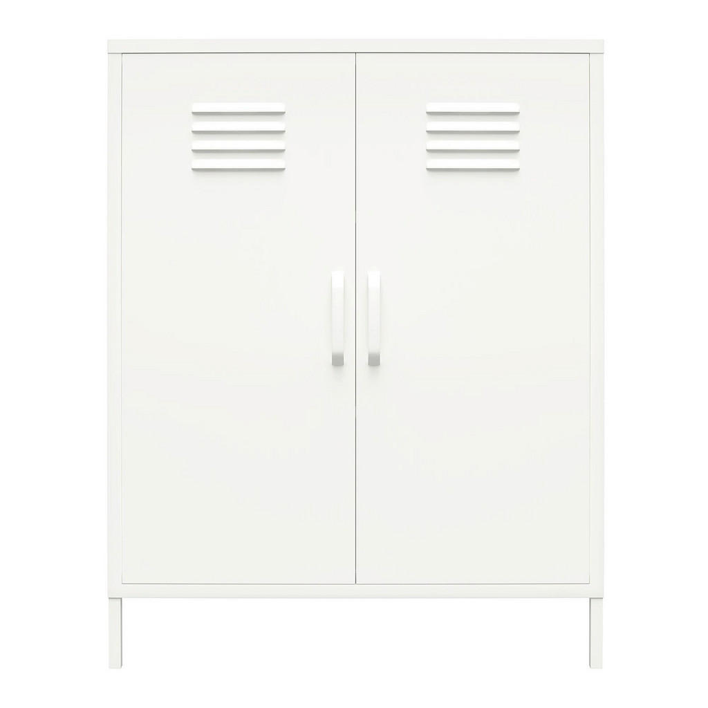 Highboard Mission District Weiß B: 40cm