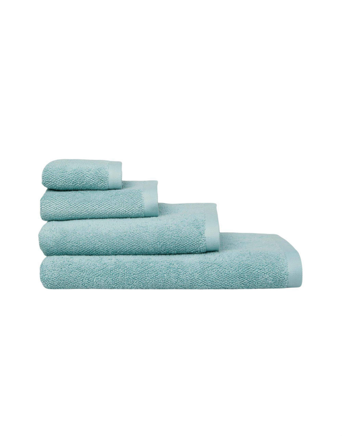 DUSCHTUCH Timeless Uni 70/140 cm  - Hellblau, Basics, Textil (70/140cm) - Marc O'Polo