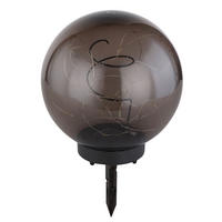 SOLARLEUCHTE  - Grau, Basics, Kunststoff (20/30cm) - Globo