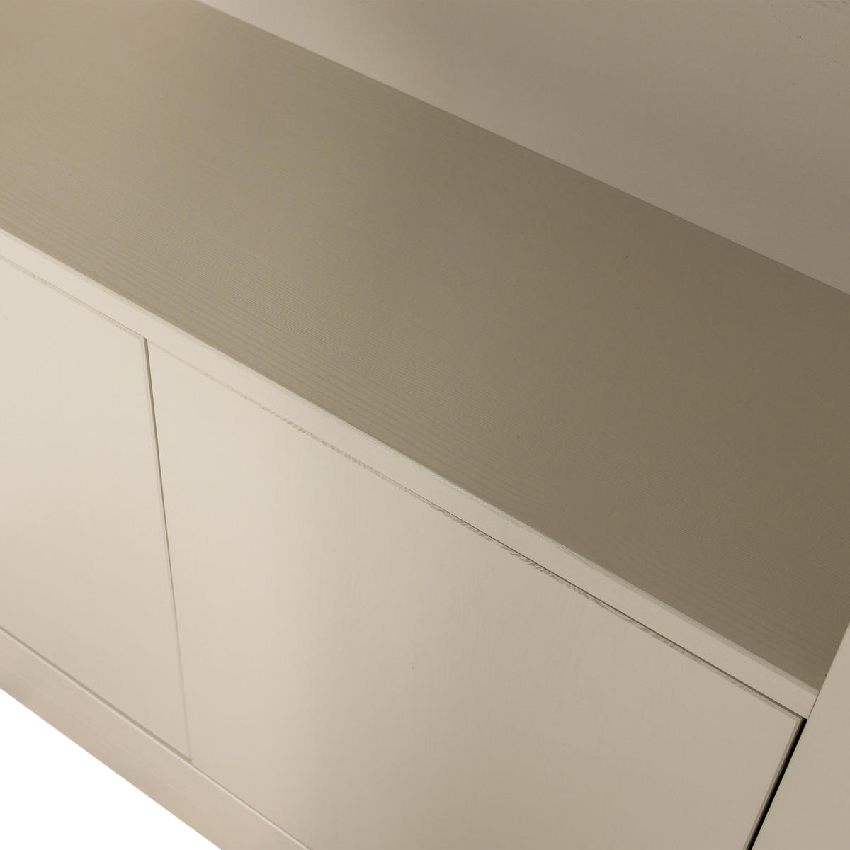 REGAL Kiefer Grau  - Grau, Design, Holz (117/229/31cm) - Livetastic