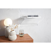 WANDBOARD Kunststoff Klar  - Klar, Design, Kunststoff (37/25/25cm) - Xora
