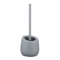 WC-BÜRSTENGARNITUR in Keramik  Kunststoff   - Grau, Basics, Keramik/Kunststoff (13,5/38/13,5cm) - Wenko