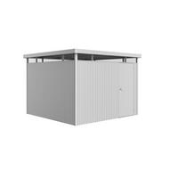 GERÄTEHAUS 314,3/221/314,3 cm  - Silbereichenfarben, Basics, Metall (314,3/221/314,3cm) - Biohort