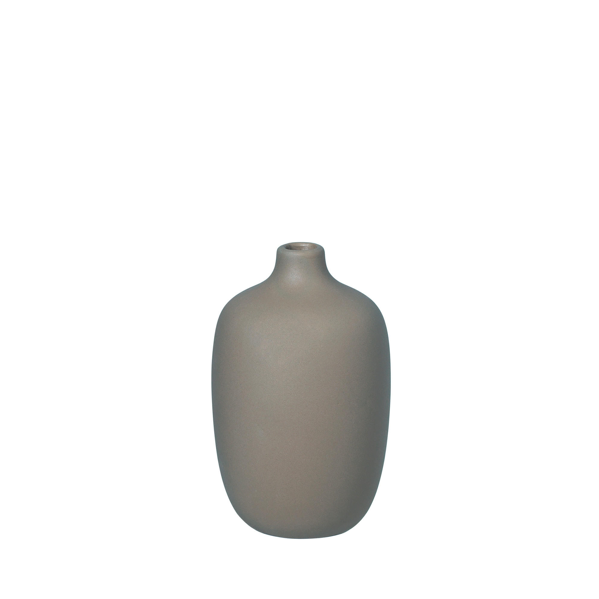 VASE Ceola 13,0 cm  - Taupe, KONVENTIONELL, Keramik (8,0/13,0cm) - Blomus