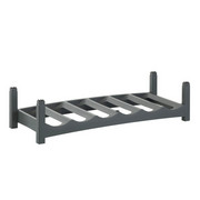 FLASCHENREGAL - Grau, Basics, Kunststoff (60/22/14cm) - Rotho