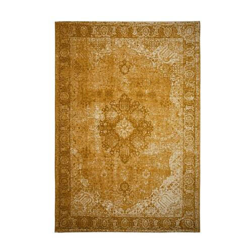 VINTAGE-TEPPICH 120/170 cm Manhattan  - Dunkelgelb, Basics, Textil (120/170cm)