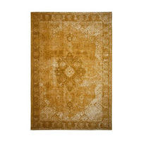 VINTAGE-TEPPICH 120/170 cm Manhattan Dunkelgelb  - Dunkelgelb, Basics, Textil (120/170cm) - Xora