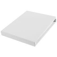 SPANNBETTTUCH FLORENZ Jersey  - Weiß, Basics, Textil (90-100/200-220cm) - Novel