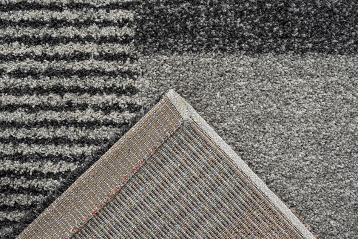 WEBTEPPICH 200/290 cm Mehari Creme, Grau, Grün  - Creme/Grau, KONVENTIONELL, Kunststoff/Textil (200/290cm) - Novel