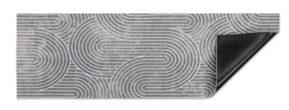 FUßMATTE  50/150 cm  Grau  - Grau, Basics, Kunststoff/Textil (50/150cm) - Astra
