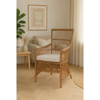 SESSEL Webstoff, Flachgewebe Braun    - Braun, Natur, Holz/Textil (62/55/96cm) - MID.YOU