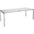 ESSTISCH in Holz, Metall 220/95/75 cm - Eichefarben/Alufarben, MODERN, Holz/Metall (220/95/75cm) ESSTISCH in Holz, Metall 220/95/75 cm - Eichefarben/Alufarben, MODERN, Holz/Metall (220/95/75cm)