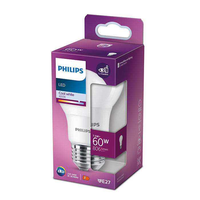 LED SIJALICA - Osnovno, plastika (6/11/6cm) - Philips