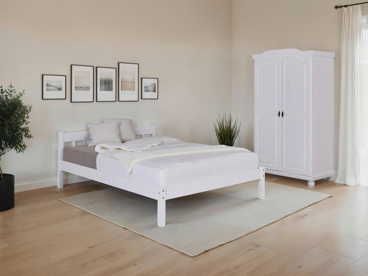 EINZELZIMMER Weiß  - Weiß, MODERN, Holz - MID.YOU