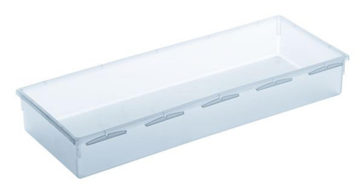 ORGANIZÉR - číra, Basics, plast (38/15/5cm) - Rotho
