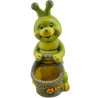 DECORAȚIUNE TIP OMIDĂ - maro/verde, Lifestyle, piatră (29/47,5/23,2cm)