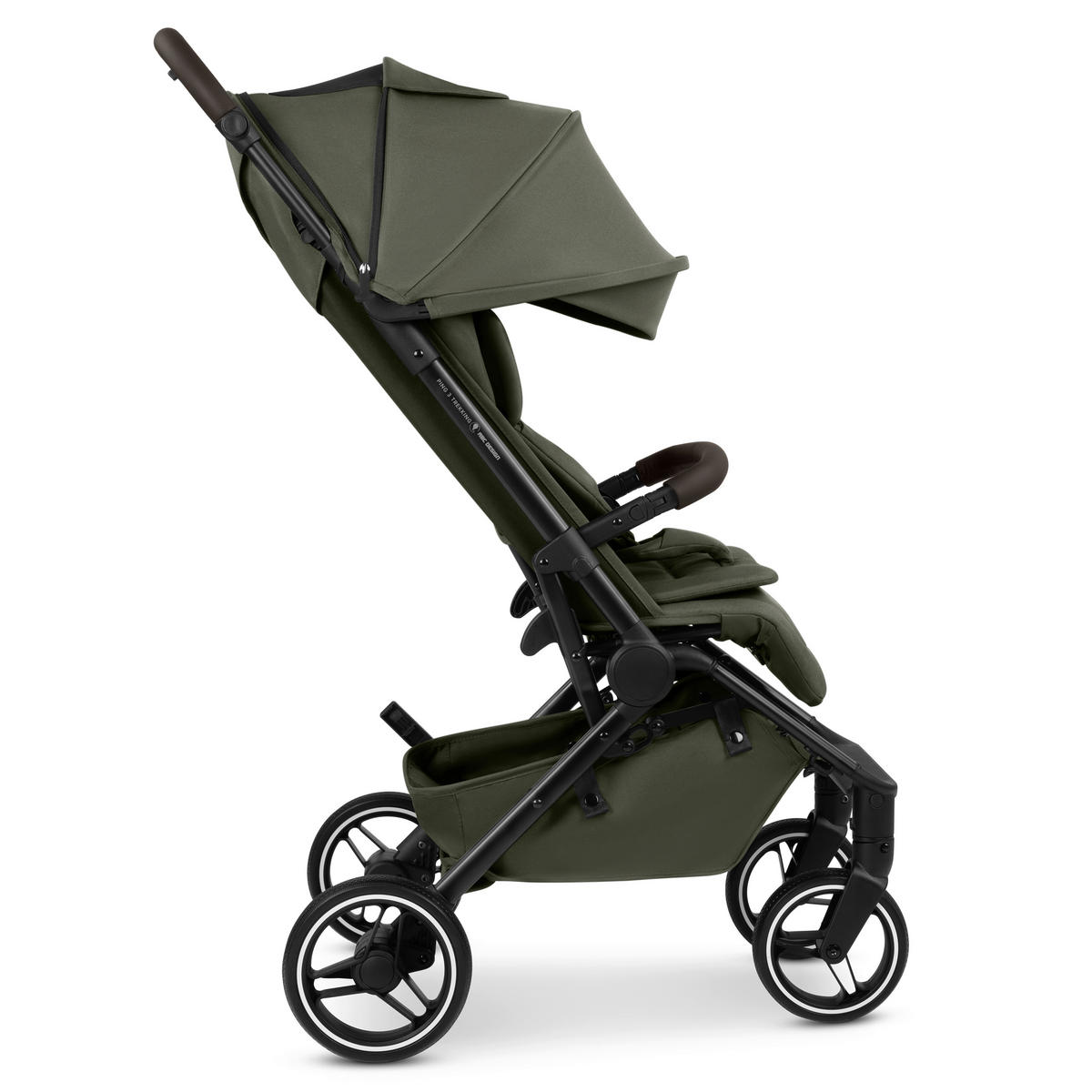 BUGGY Ping 3 Trekking  - Schwarz/Olivgrün, Basics, Textil/Metall (50,5/108/81cm) - ABC Design