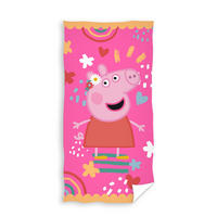 BRISAČA ZA NA PLAŽO      70/140 cm        večbarvno  - večbarvno, Basics, tekstil (70/140cm) - Peppa Pig