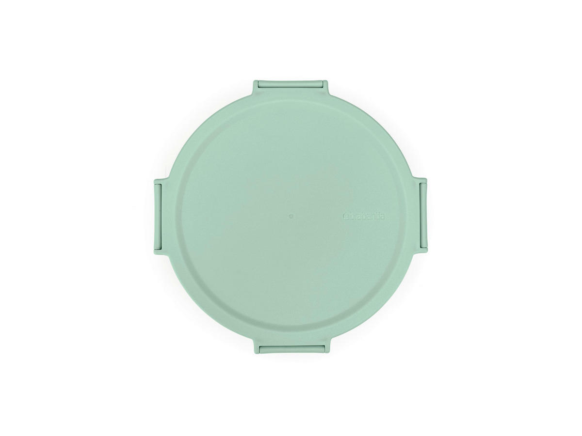 KRABIČKA NA OBĚD plast  1,3 l - zelená, Basics, plast (21/7.5/21cm) - Brabantia