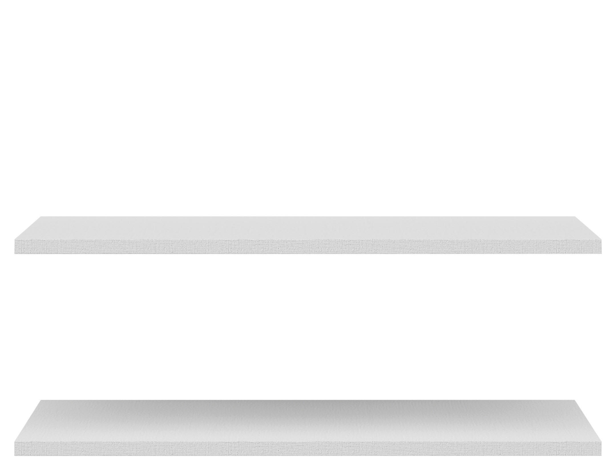 EINLEGEBODENSET 83/1,5/43 cm Hellgrau  - Hellgrau, Holzwerkstoff (83/1,5/43cm)