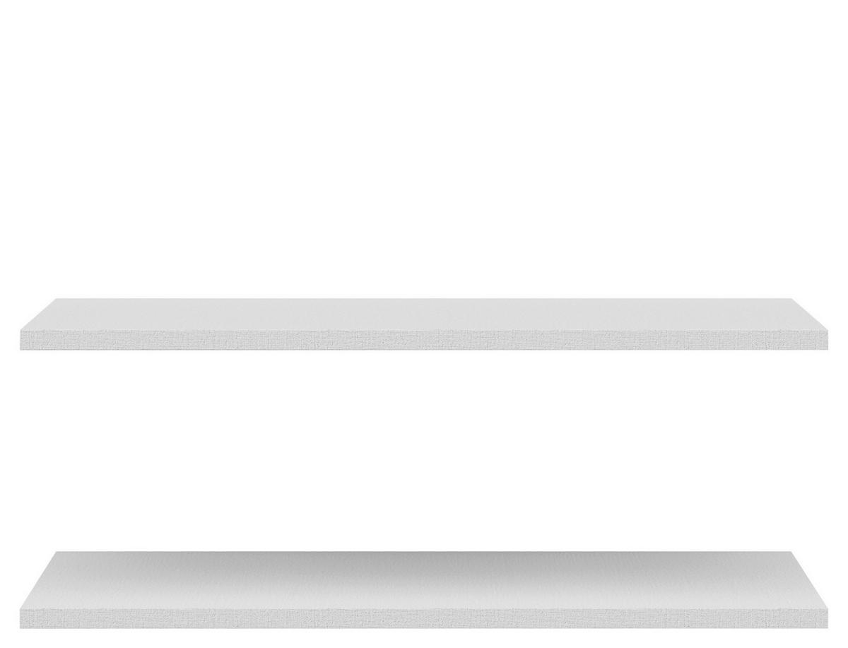 EINLEGEBODENSET 83/1,5/43 cm Hellgrau  - Hellgrau, Holzwerkstoff (83/1,5/43cm)