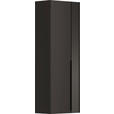 GARDEROBENSCHRANK  in 58/165/34 cm  - Anthrazit/Schwarz, Design, Glas/Holzwerkstoff (58/165/34cm) - Dieter Knoll