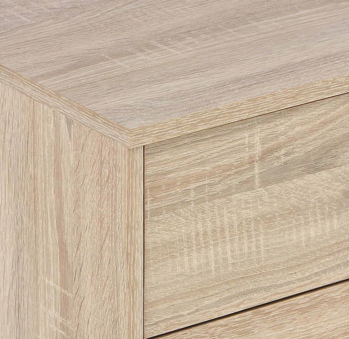 NACHTSCHRANK 50/38,1/35,2 cm Eiche  - Sonoma Eiche, KONVENTIONELL, Holz (50/38,1/35,2cm)