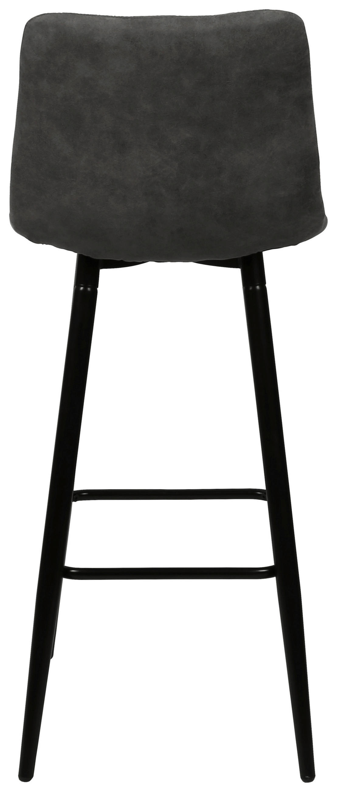BÁRSZÉK fém, textil szürke, fekete  - fekete/szürke, Design, textil/fém (42/104/51cm) - Carryhome