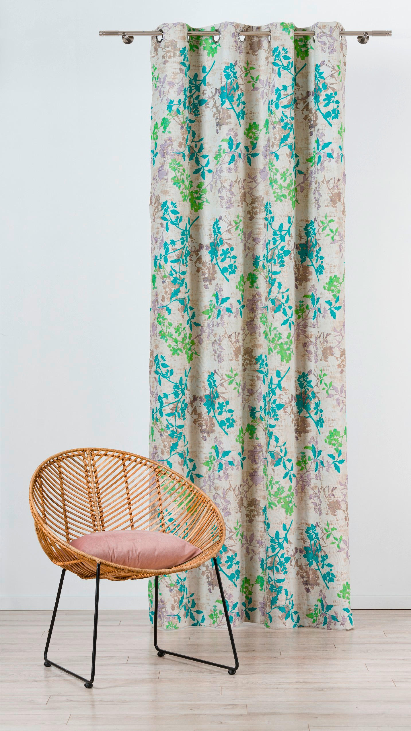 DRAPERIE CONFECȚIONATĂ opac  - verde, Basics, textil (140/245cm)