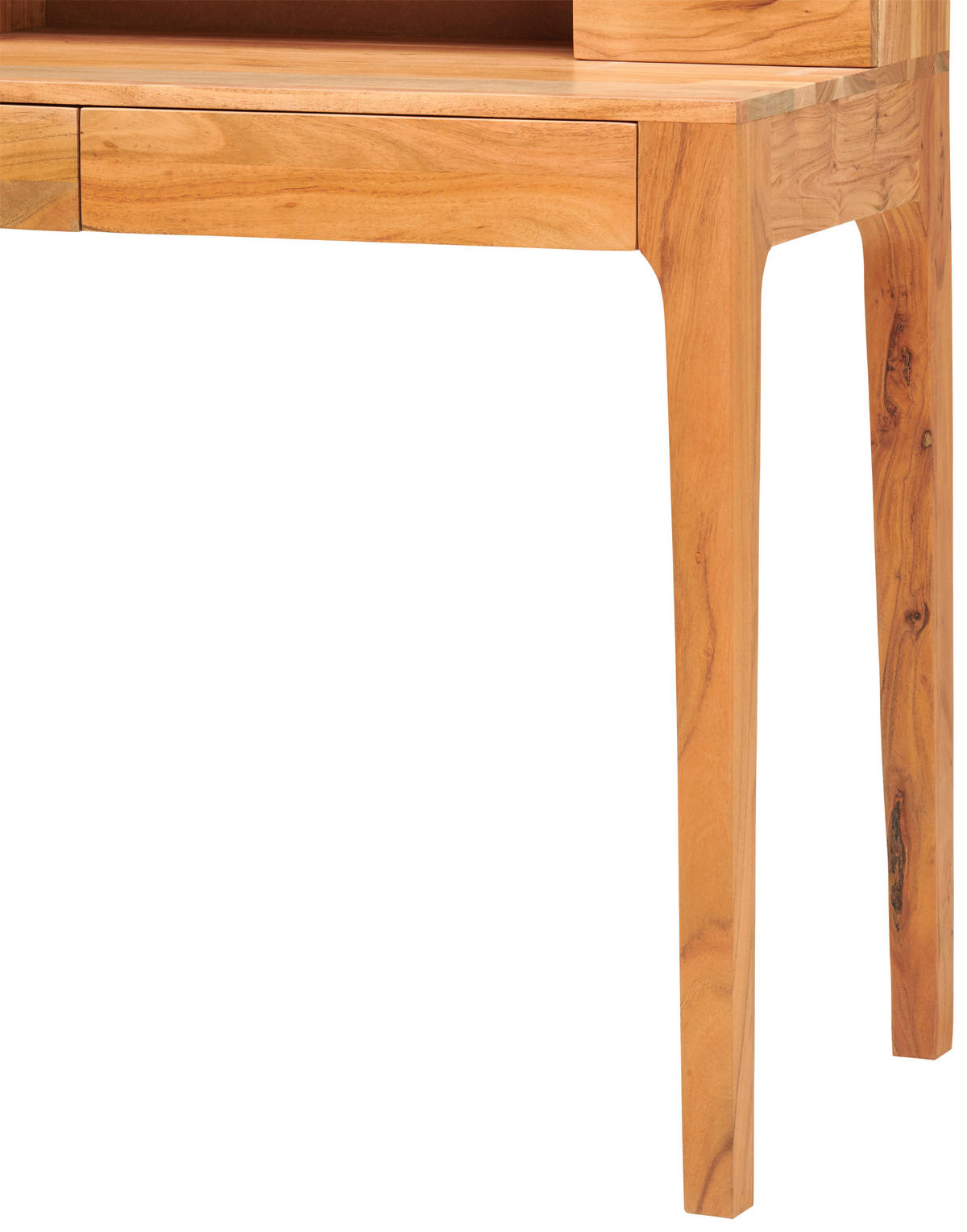 SEKRETÄR in Holz 100/45/86 cm  - Schwarz/Naturfarben, Modern, Holz/Metall (100/45/86cm) - MID.YOU