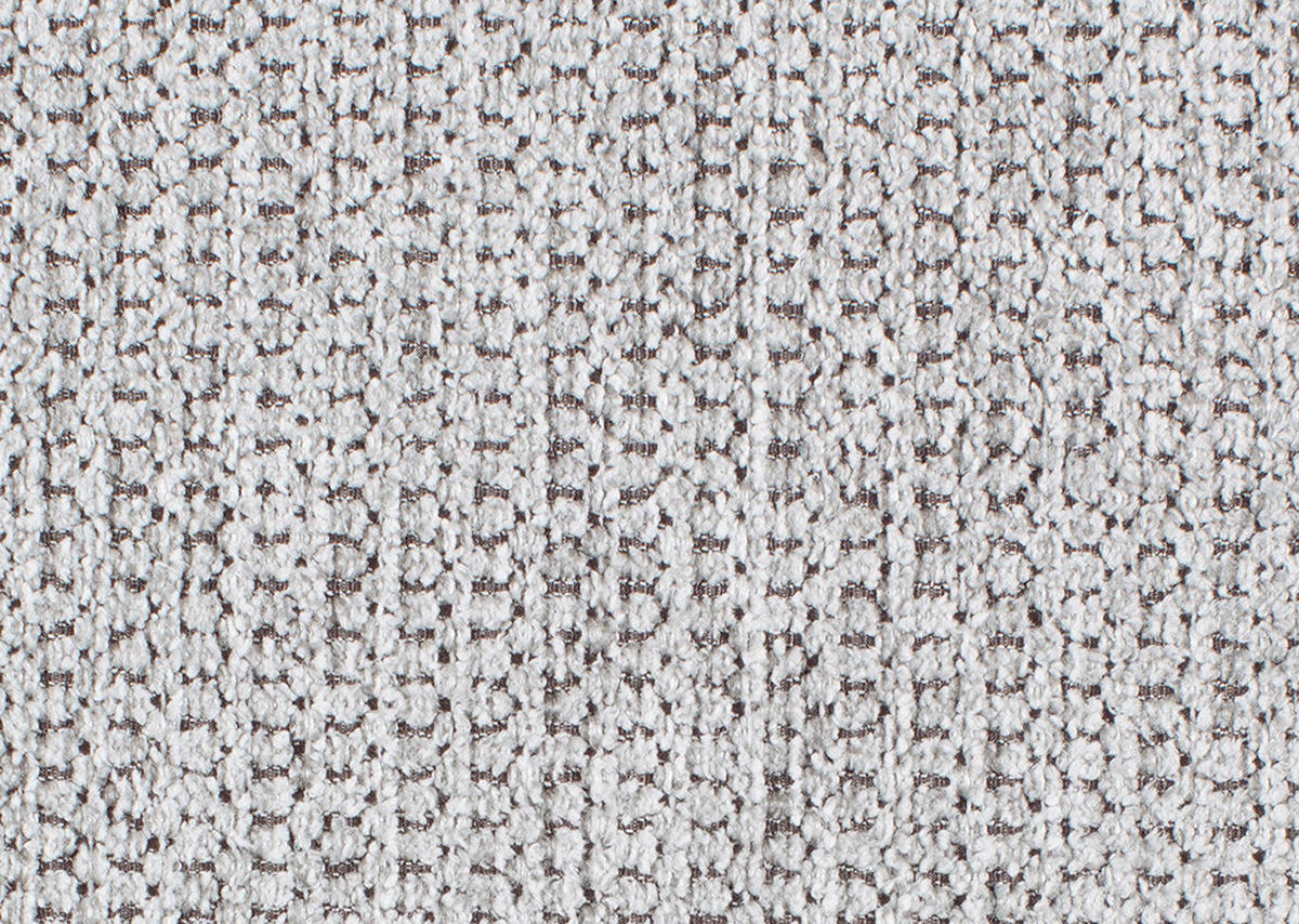 ECKSOFA  in Flachgewebe Silberfarben  270/308 cm  - Silberfarben/Schwarz, Design, Textil/Metall (270/308cm) - Pure Home Lifestyle