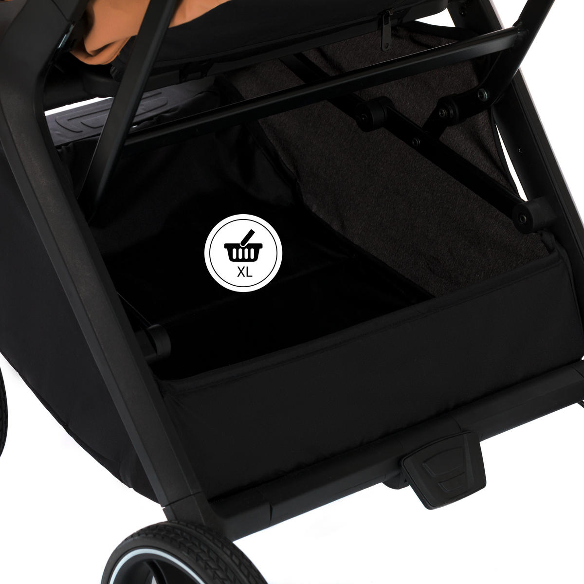BUGGY Cooper  - Sandfarben/Schwarz, Basics (50/107/69cm) - Fillikid