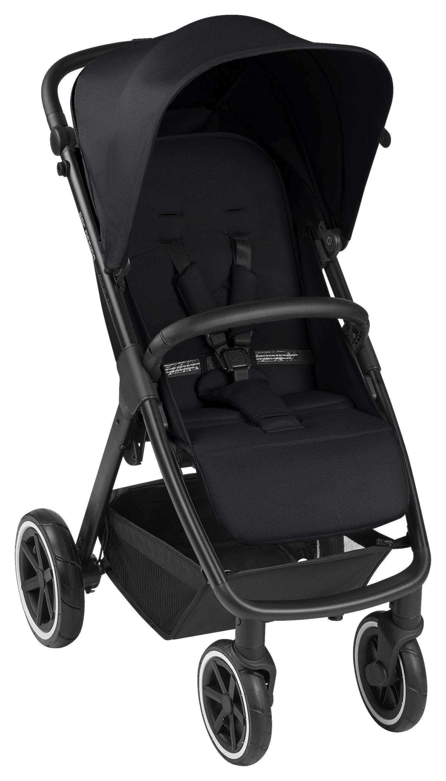 BUGGY AVUS AIR  - Schwarz, Basics, Textil/Metall (46,5/23,5/72cm) - ABC Design