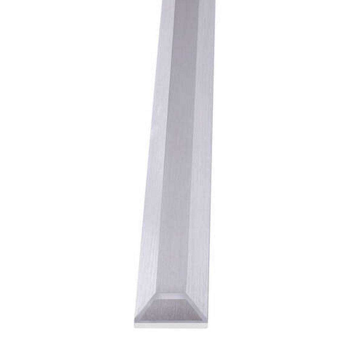 LED-HÄNGELEUCHTE 160/6/120 cm  - Silberfarben, Design, Kunststoff/Metall (160/6/120cm) - Neuhaus PURE