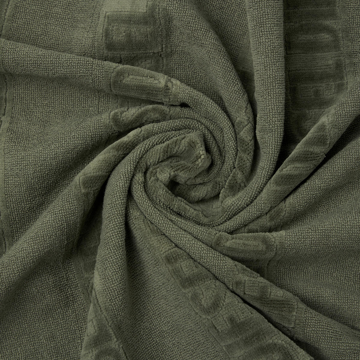 HANDTUCH RUNNING LOGO Grün  - Grün, Basics, Textil (60/100cm) - Diesel