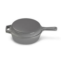 Set De Oale 2 piese  - gri, Basics, metal (26,5cm) - Echtwerk