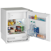 MINIKÜHLSCHRANK 59,5/81,2-88,2/54,8 cm UKS108  - Weiß, Basics, Glas/Metall (59,5/81,2-88,2/54,8cm) - Oranier