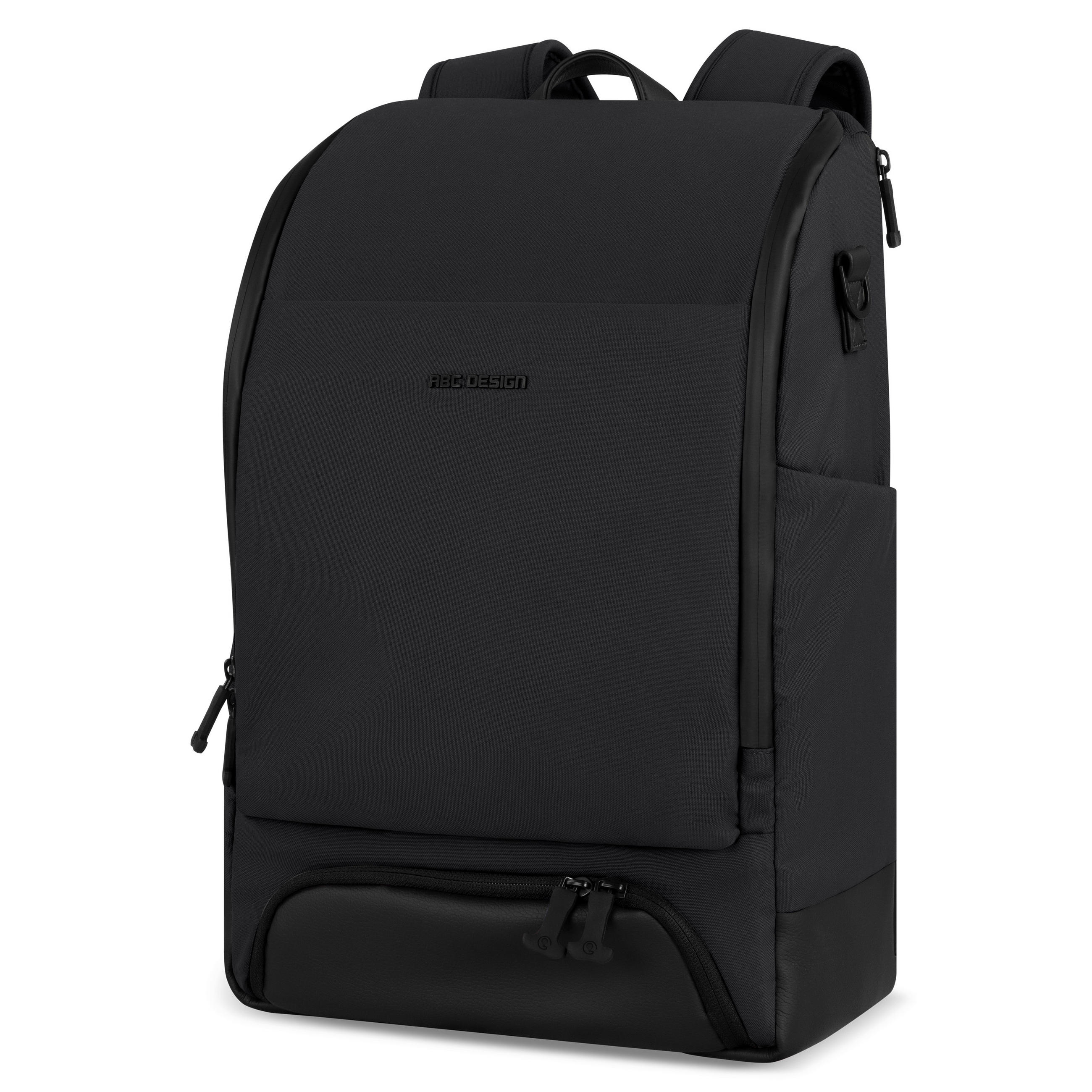 ABC Design Wickelrucksack Active Schwarz 30x17x44 cm