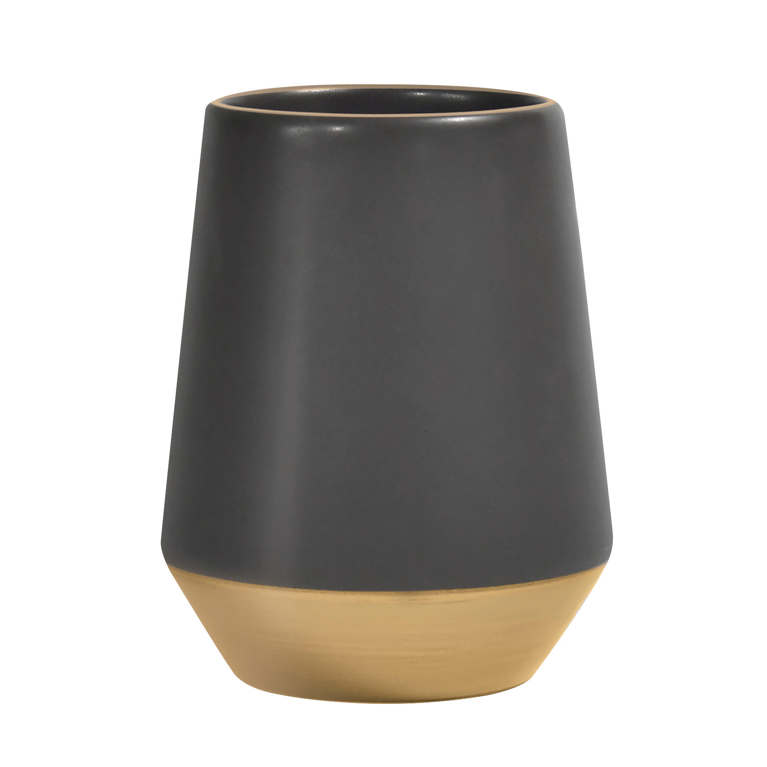 ZAHNBÜRSTENHALTER Keramik  - Goldfarben, Basics, Keramik (9/11,5cm) - Spirella