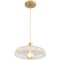 HÄNGELEUCHTE 30/113 cm  - Klar, Trend, Glas/Metall (30/113cm) - Novel