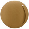 SITZBALL Webstoff  - Currygelb, Design, Textil (65cm) - Stylife