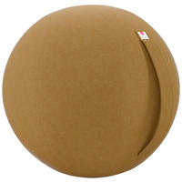 SITZBALL - Currygelb, Design, Textil (65cm) - Stylife